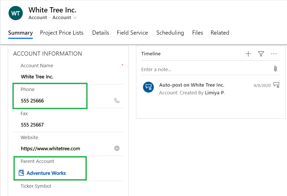 Undo Recent Changes in Dynamics 365 CRM