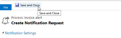 Event Based Alert Dynamics 365