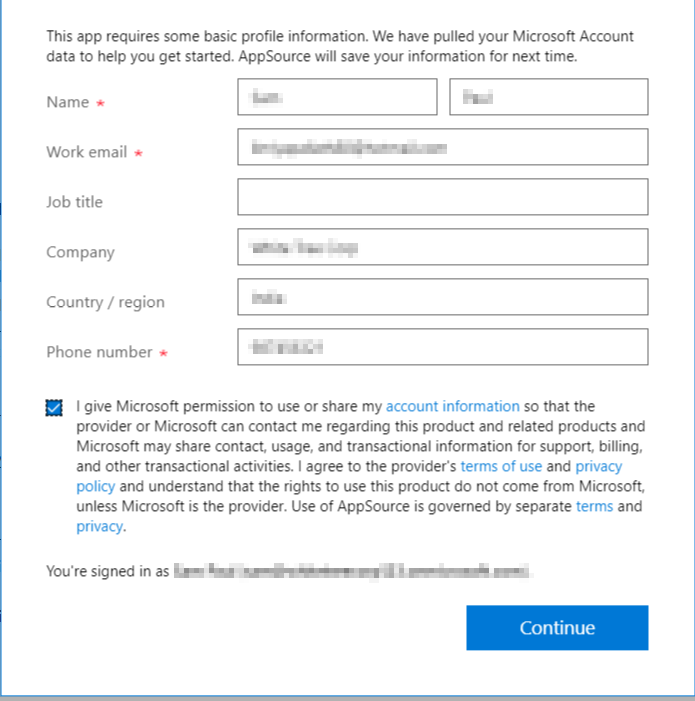 Install from Microsoft AppSource