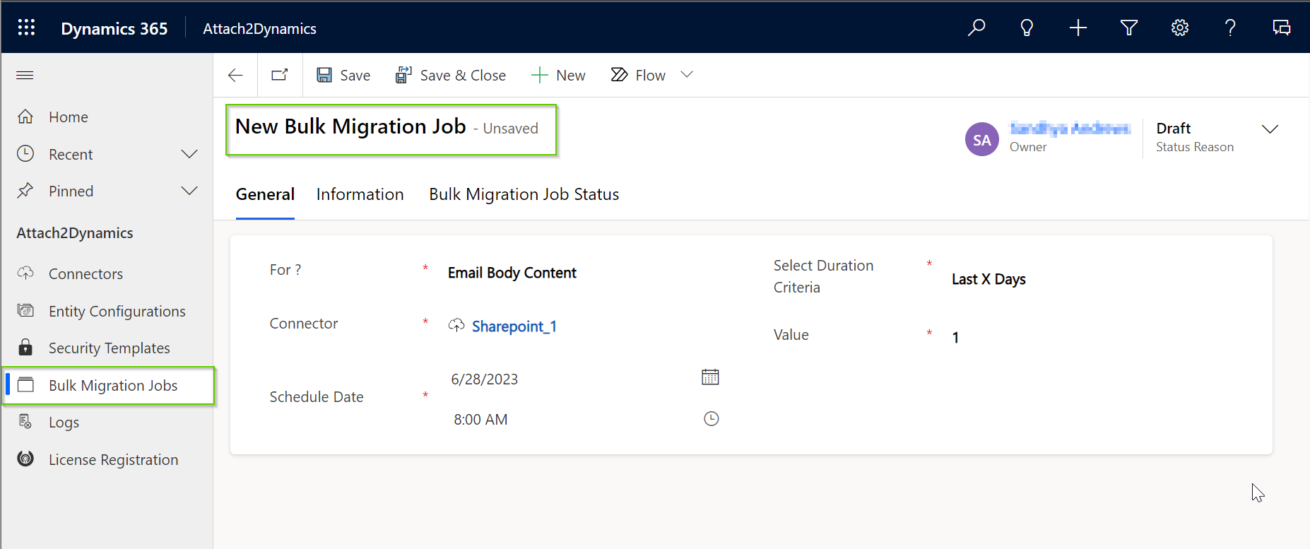 Migrate Dynamics 365 CRM Email Body Content