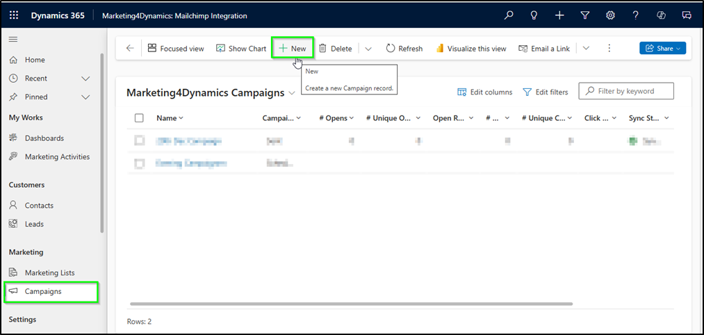 Design, Sync, & Send Mailchimp Campaigns Within Dynamics 365
