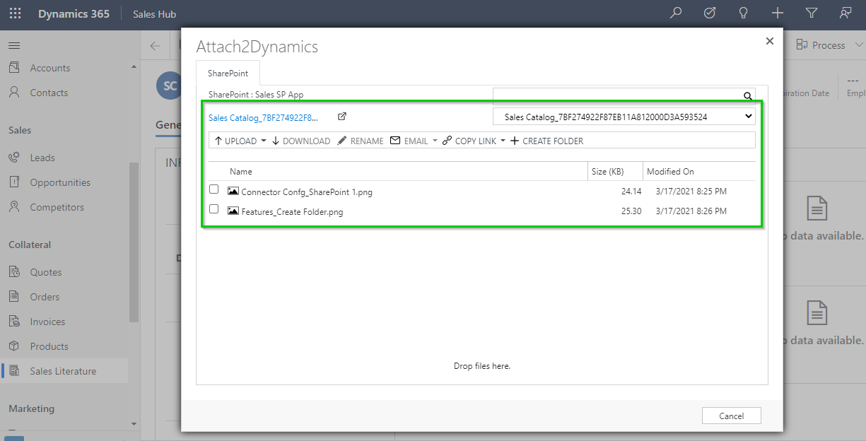 Move/Copy Dynamics 365 CRM Attachments