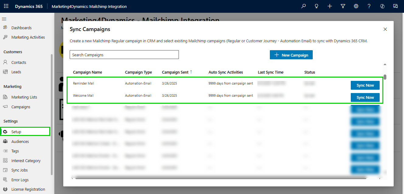 Design, Sync, & Send Mailchimp Campaigns Within Dynamics 365