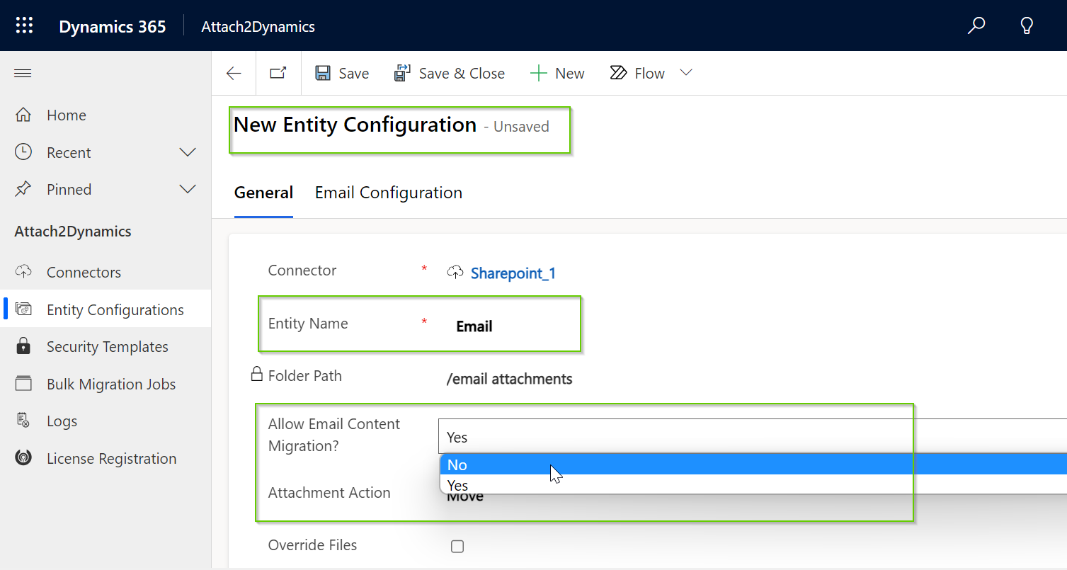 Migrate Dynamics 365 CRM Email Body Content
