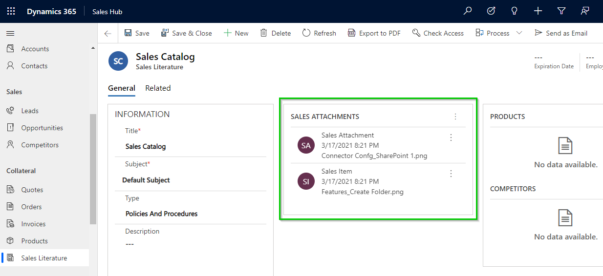 Move/Copy Dynamics 365 CRM Attachments