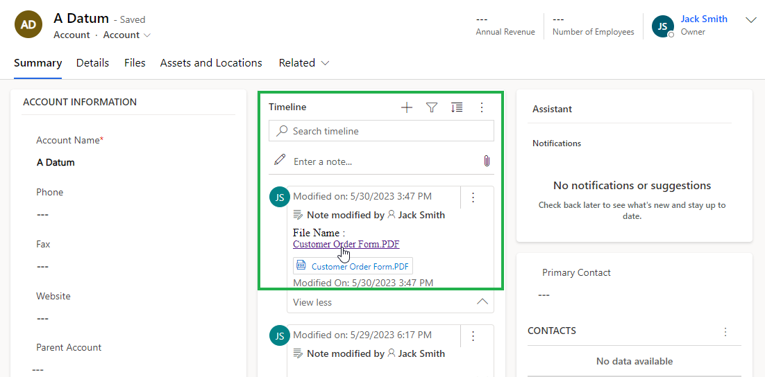 Move/Copy Dynamics 365 CRM Attachments