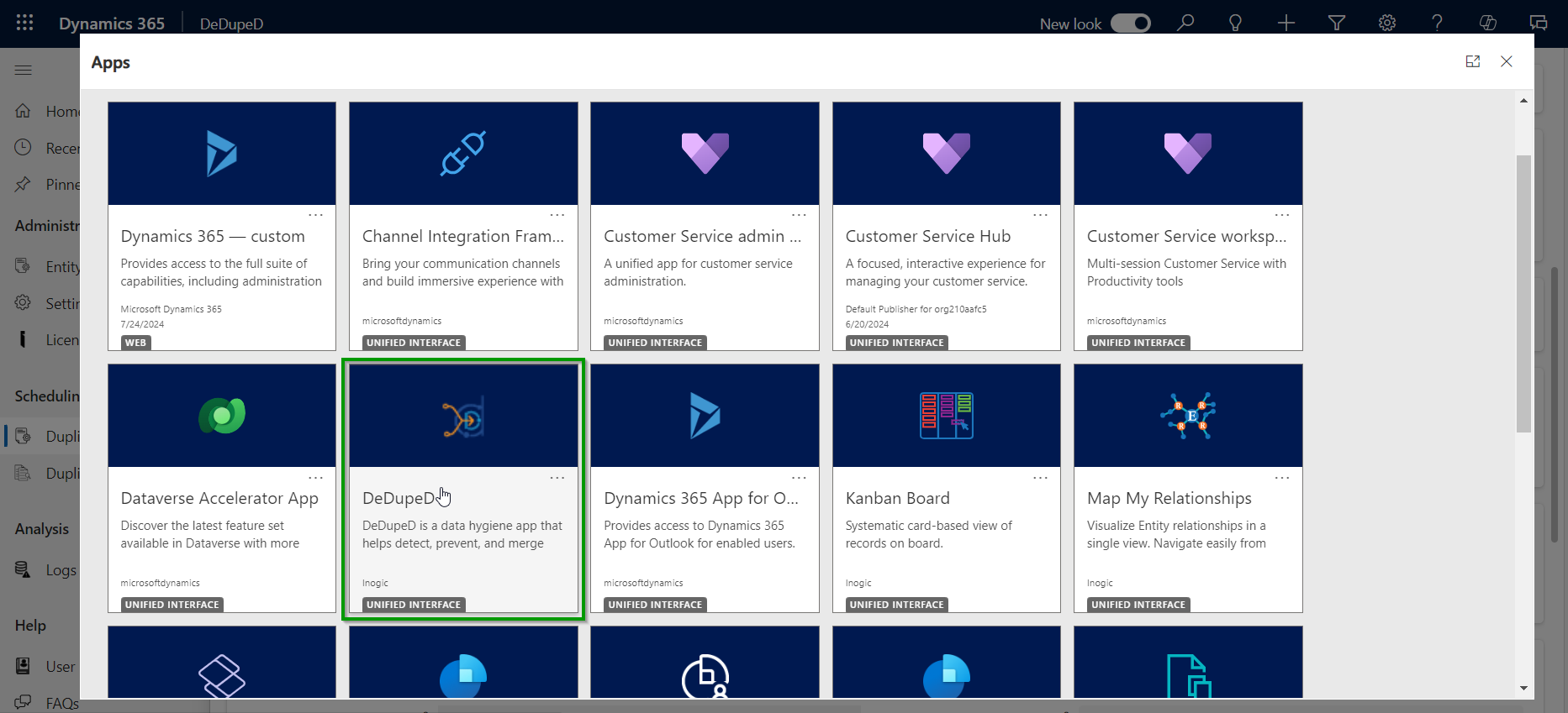 Schedule Duplicate Detection Job