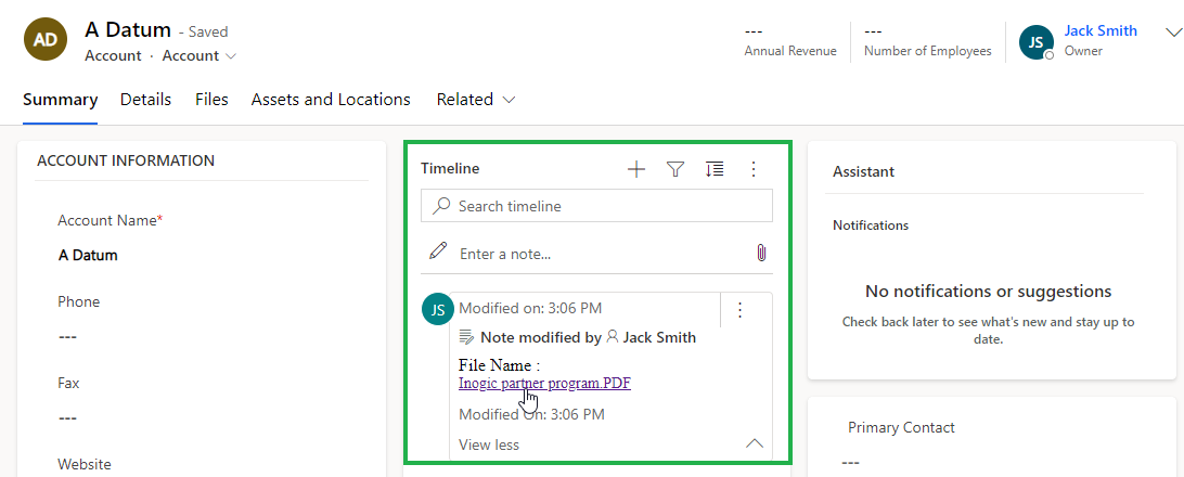 Move/Copy Dynamics 365 CRM Attachments